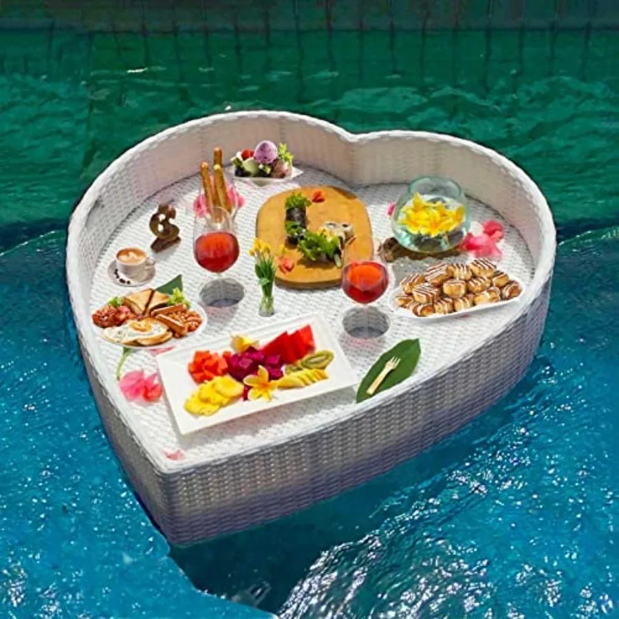 Floating Pool Table - Thai Floating Tray for Pool - Rattan Floating Table for Resorts Exotic Breakfast Nook
Floating Pool Table - Thai Floating Tray for Pool - Rattan Floating Table for Resorts Exotic Breakfast Nook