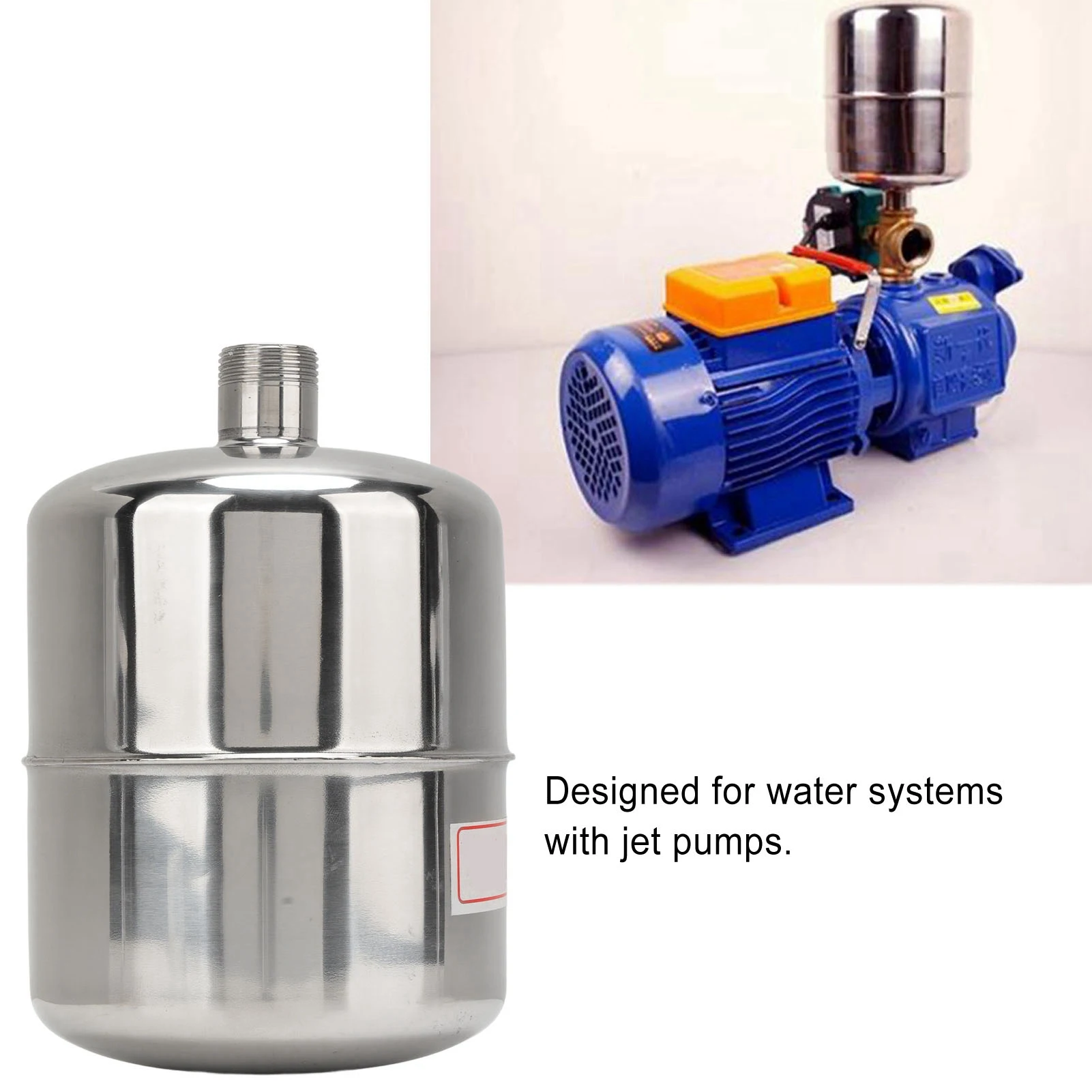 Stainless Steel Pressure Pressure Stainless Steel 2L Leakage Heavy Duty Accessory Part for Water Pump
Stainless Steel Pressure Pressure Stainless Steel 2L Leakage Heavy Duty Accessory Part for Water Pump