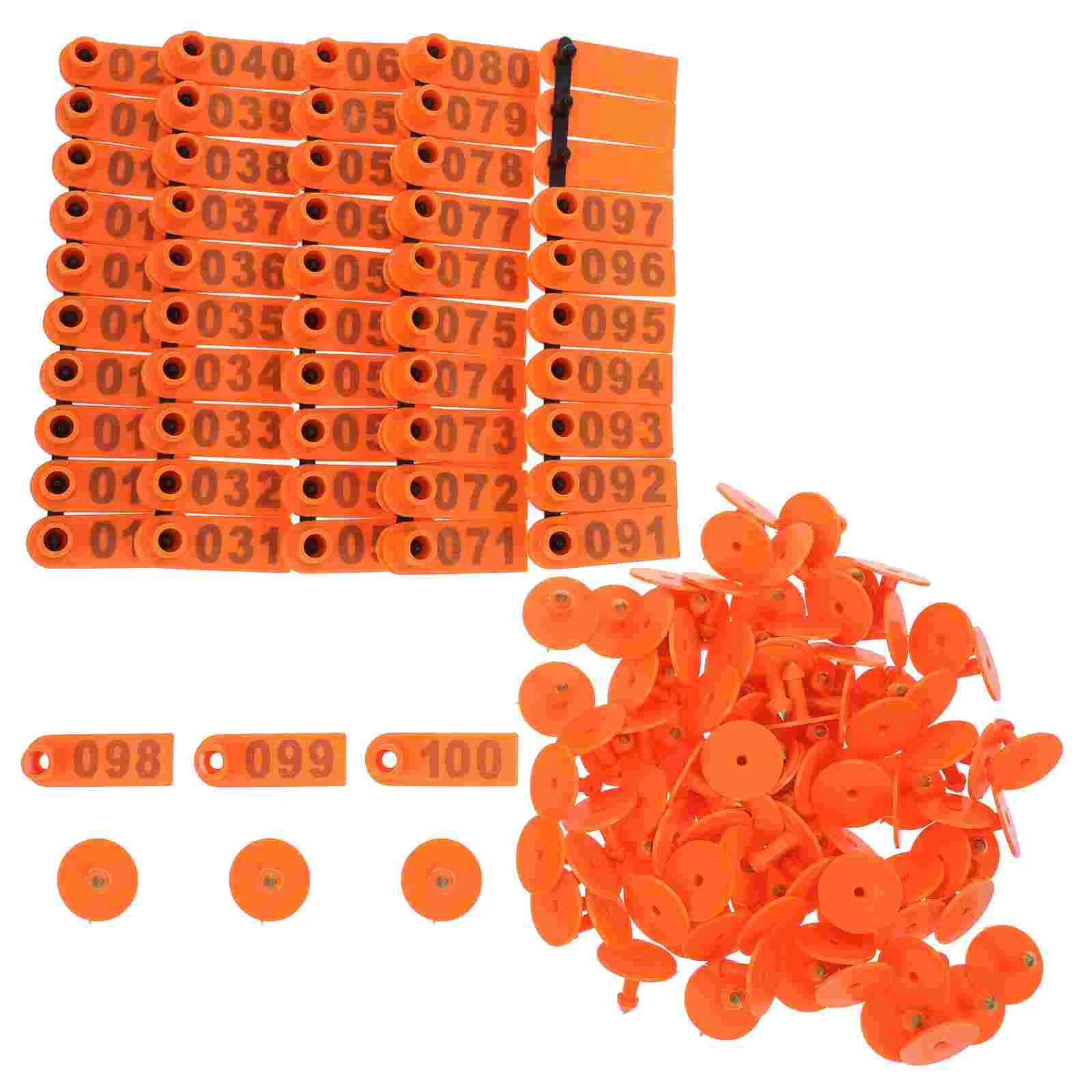 100 Pcs Sheep Ear Tag Identification Tags for Cattle Cow Animal Livestock Number
100 Pcs Sheep Ear Tag Identification Tags for Cattle Cow Animal Livestock Number