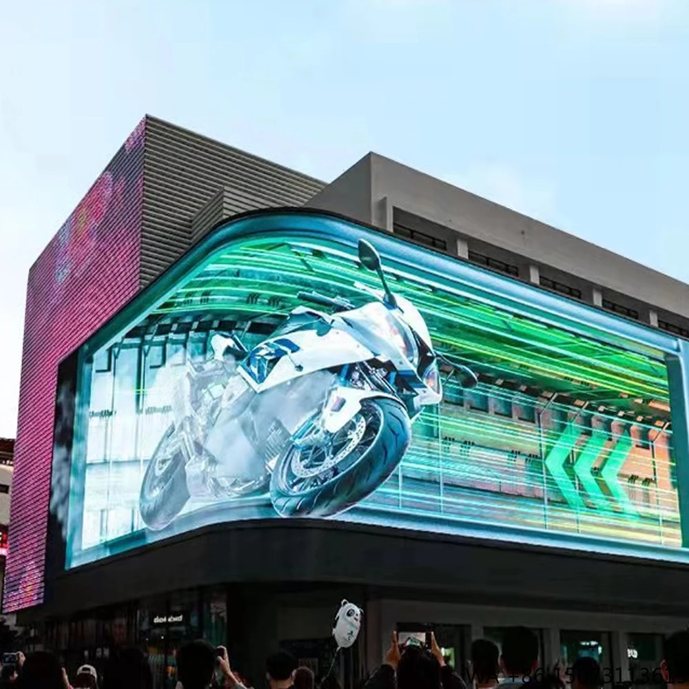 Гибкий изогнутый LED-экран высокой яркости 4K Fantasy Color для рекламы в торговых центрах (Tela Led Flexível Transparente)
Гибкий изогнутый LED-экран высокой яркости 4K Fantasy Color для рекламы в торговых центрах (Tela Led Flexível Transparente)