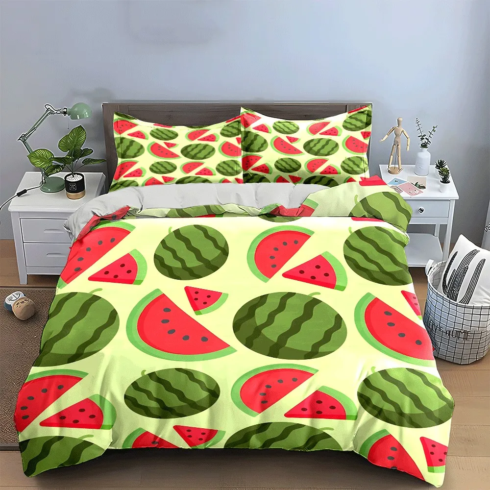 Watermelon Pattern Summer Picnic Set Exquisite three-piece bedding set gift for kids and adults
Watermelon Pattern Summer Picnic Set Exquisite three-piece bedding set gift for kids and adults