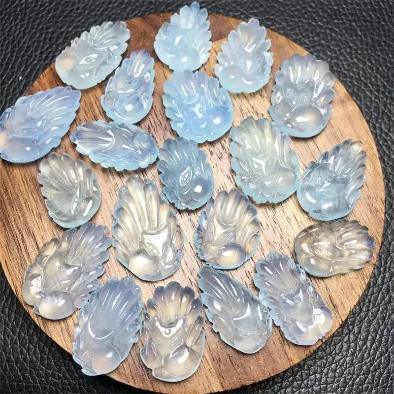 3PCS Natural Aquamarine Fox Pendant Crystals Healing Gemstone Reiki Jewelry Home Room Decor DIY Bracelet 17.8-22.2mm
3PCS Natural Aquamarine Fox Pendant Crystals Healing Gemstone Reiki Jewelry Home Room Decor DIY Bracelet 17.8-22.2mm