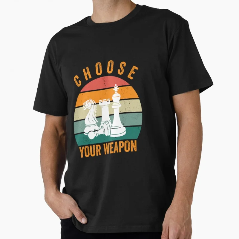 Men and women cool Choose Your ...Funny Chess Player Gift T shirt 100% cotton Large size Tops Game Graphic Print Clothes S-6XL
Men and women cool Choose Your ...Funny Chess Player Gift T shirt 100% cotton Large size Tops Game Graphic Print Clothes S-6XL