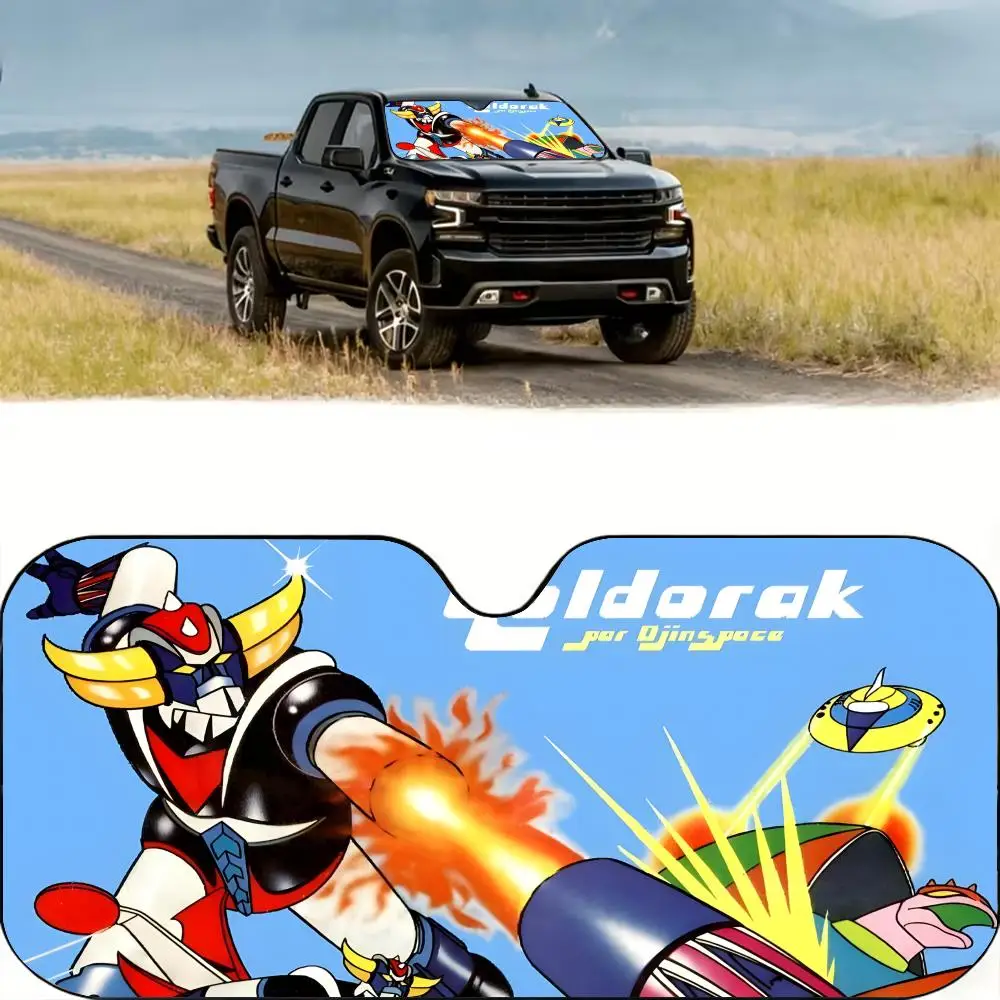 UFO ROBO GRENDIZER GOLDORAK Sun Visor Reusable Aluminum Foil UV Protector Heat Three-layer Insulation Windshield Sunshades
UFO ROBO GRENDIZER GOLDORAK Sun Visor Reusable Aluminum Foil UV Protector Heat Three-layer Insulation Windshield Sunshades