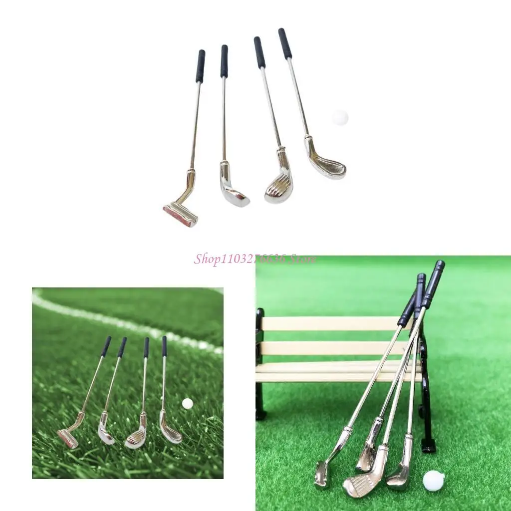 R6FD Set Of 5 Miniature Golf Clubs And Balls Set For 1/12 Dollhouses Enthusiasts And Collector Dollhouses Displaying Accessory
R6FD Set Of 5 Miniature Golf Clubs And Balls Set For 1/12 Dollhouses Enthusiasts And Collector Dollhouses Displaying Accessory