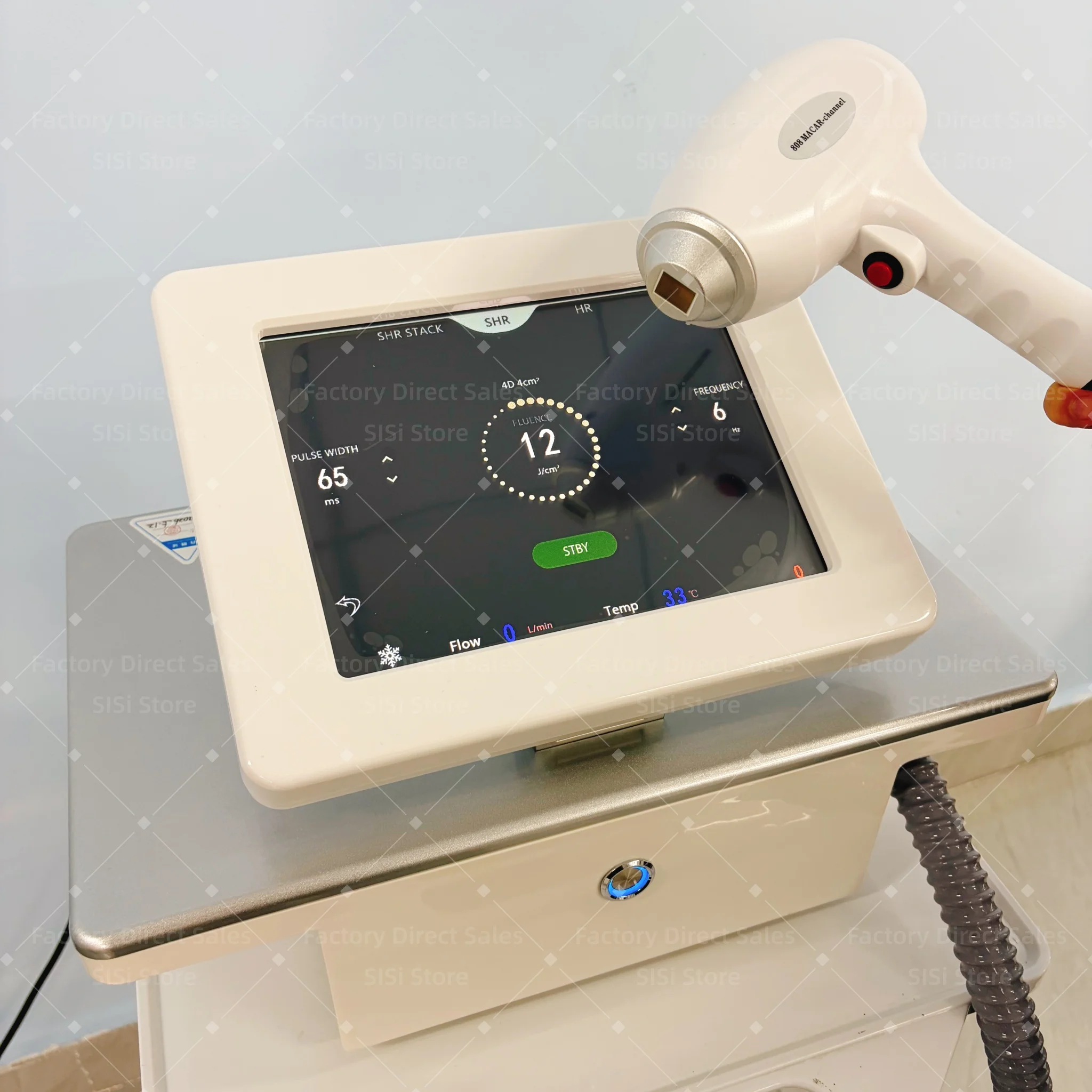Diode Laser Mini Multi Wavelengths Hair Removal Machine 755 808 1064 Cooling Head Painless Laser Epilator Face Body Hair Removal
Diode Laser Mini Multi Wavelengths Hair Removal Machine 755 808 1064 Cooling Head Painless Laser Epilator Face Body Hair Removal