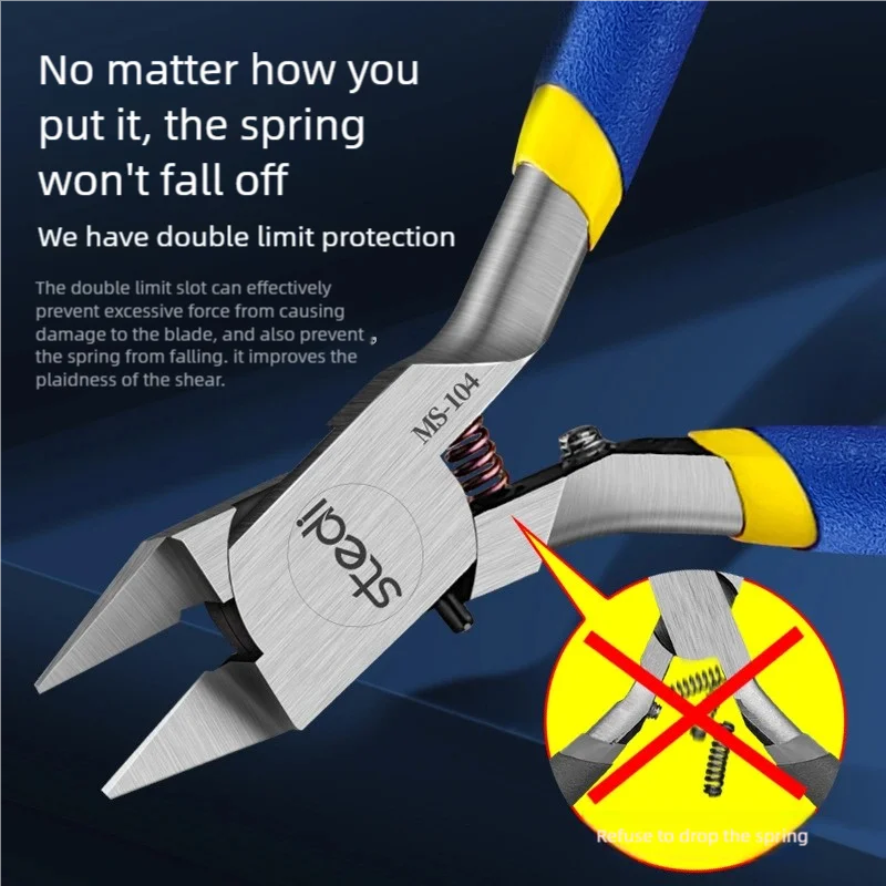 Stedi MS-104 Single Edge Pliers for Gundam Model Cutting Tool Military Assembly Tool Plastic Model Making Tool Hobby DIY Craft
Stedi MS-104 Single Edge Pliers for Gundam Model Cutting Tool Military Assembly Tool Plastic Model Making Tool Hobby DIY Craft