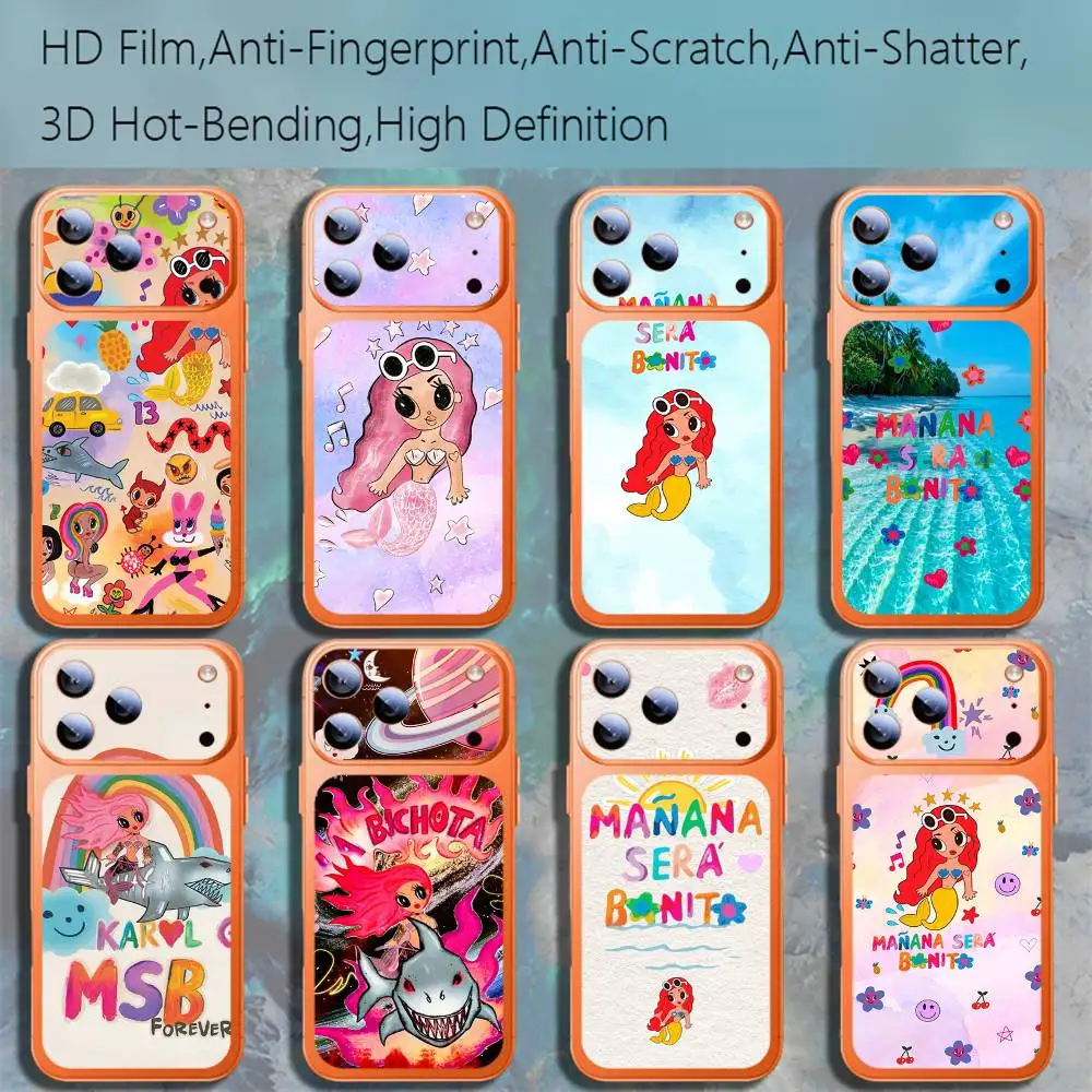 Manana Sera Bonito Karol G For iPhone 17 Pro 17 Pro Max rear skin film,anti-scratch lens protector,anti-fingerprint back cover
Manana Sera Bonito Karol G For iPhone 17 Pro 17 Pro Max rear skin film,anti-scratch lens protector,anti-fingerprint back cover
