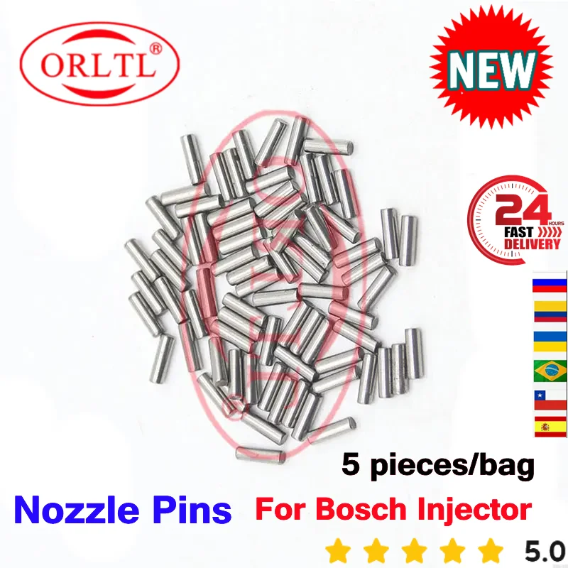 5PCS/Bag 2433201024 Diesel Injector Nozzle Pin Common Rail Injector Pin 2433201024 Nozzle Dowel 2 433 201 024 Pins For BOSCH
5PCS/Bag 2433201024 Diesel Injector Nozzle Pin Common Rail Injector Pin 2433201024 Nozzle Dowel 2 433 201 024 Pins For BOSCH