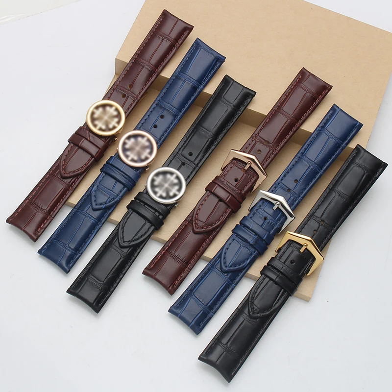 Изогнутый ремешок из натуральной яловой кожи для PATEK PHILIPPE 6104G 5002P, сменные браслеты, аксессуары для часов с складной пряжкой
Изогнутый ремешок из натуральной яловой кожи для PATEK PHILIPPE 6104G 5002P, сменные браслеты, аксессуары для часов с складной пряжкой