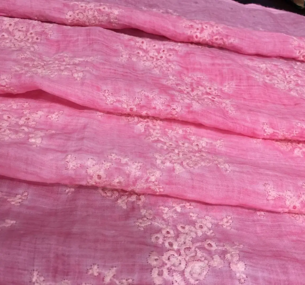 Chinese Fabric Ramie Cloth Summer Thin Fried Color Dirty Dyed Flower Embroidery Dress Robe Style Clothing Linen 1 Meter
Chinese Fabric Ramie Cloth Summer Thin Fried Color Dirty Dyed Flower Embroidery Dress Robe Style Clothing Linen 1 Meter