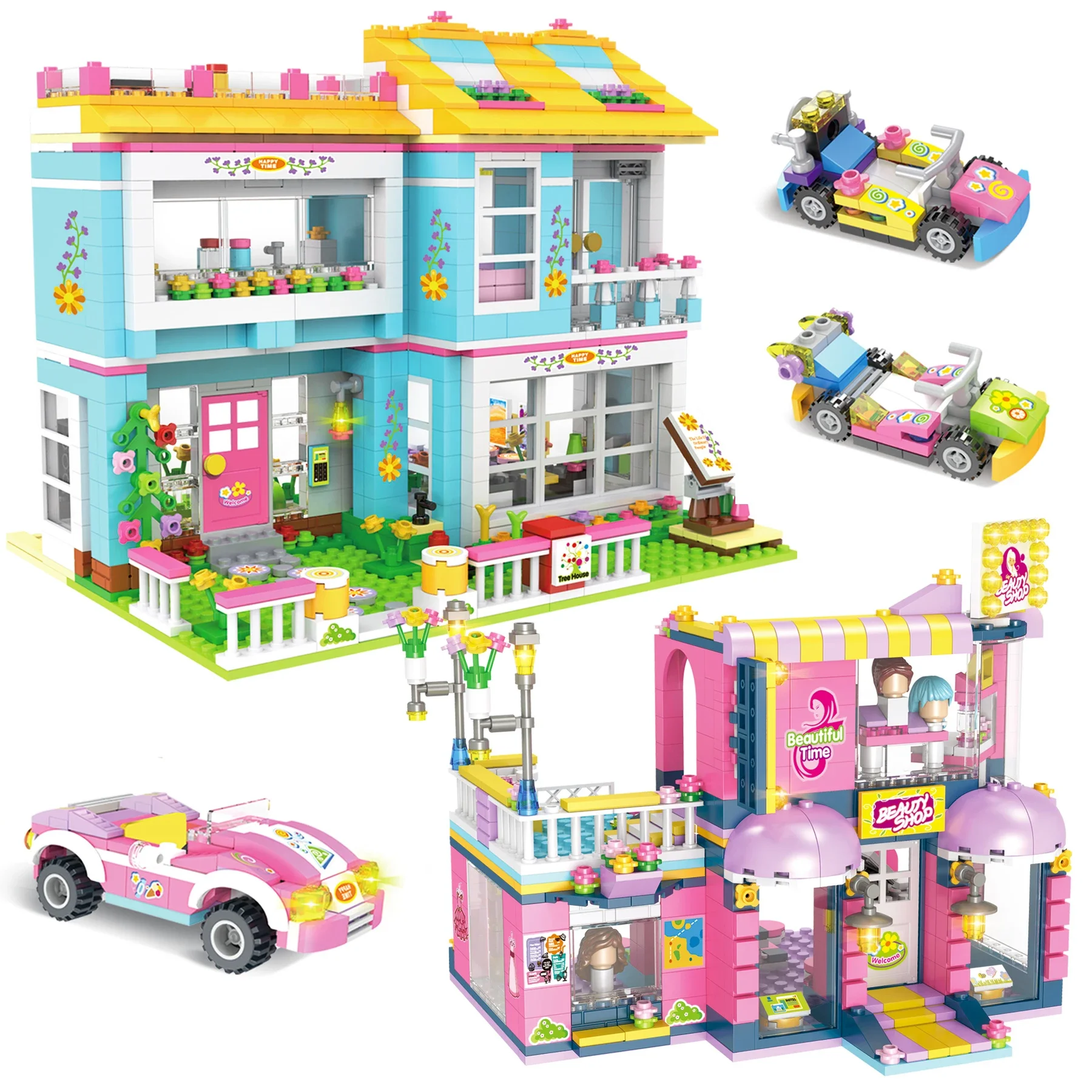 1655 шт., городской дом друзей, вилла, квартира и парикмахерская, наборы строительных блоков, фигурки, собранные «сделай сам», кирпичи, игрушки для детей, подарок
1655 шт., городской дом друзей, вилла, квартира и парикмахерская, наборы строительных блоков, фигурки, собранные «сделай сам», кирпичи, игрушки для детей, подарок