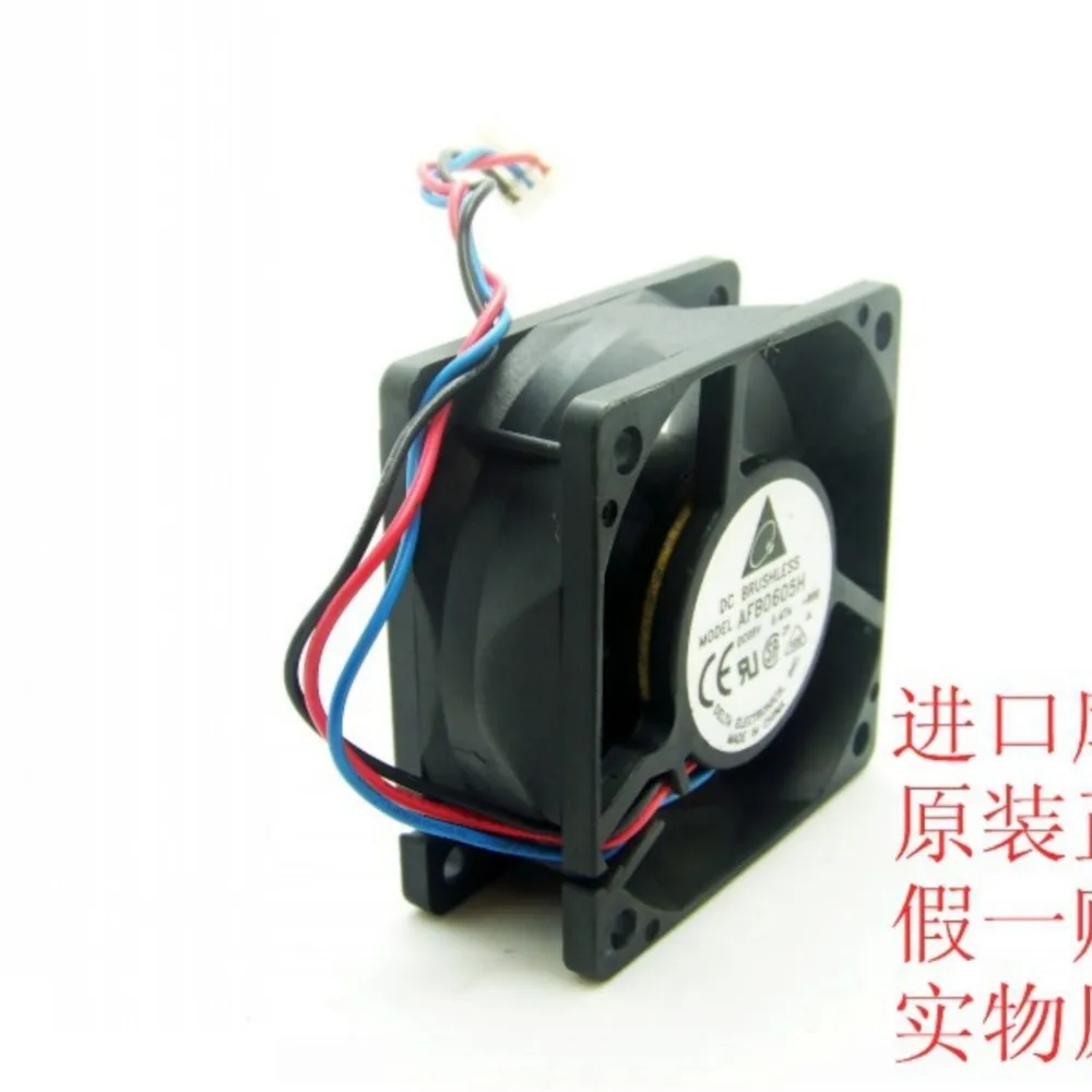 6cm DC5V Fan for Delta AFB0605H-R00 5V 0.47A 60mm 6025 3-Pin Axial Cooling with Dual Ball Bearings
6cm DC5V Fan for Delta AFB0605H-R00 5V 0.47A 60mm 6025 3-Pin Axial Cooling with Dual Ball Bearings