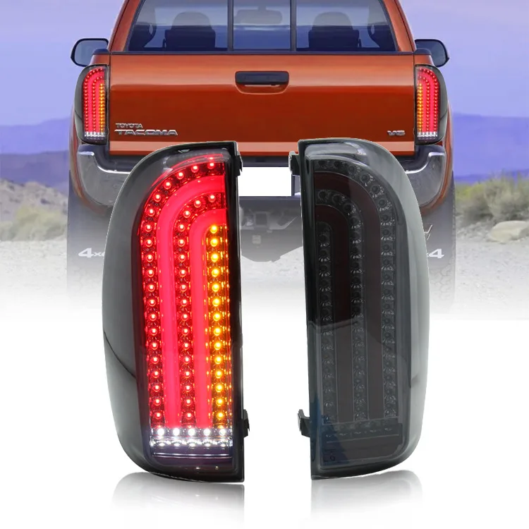 Juncar is suitable for 05-15 Toyota Tacoma TACOMA blackened tail lights, special car, modified brake lights
Juncar is suitable for 05-15 Toyota Tacoma TACOMA blackened tail lights, special car, modified brake lights