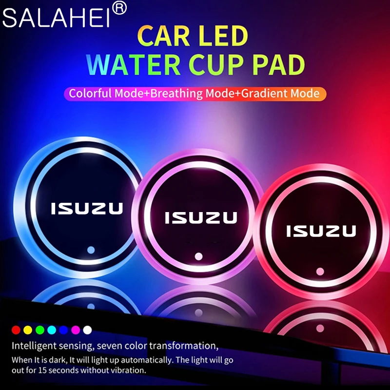 2PCS LED Luminous For Isuzu D-MAX D MAX Dmax II WFR VAN NFR ATV TROOPER Car Water Cup Coaster Drink Cup Holder Anti-slip Pad
2PCS LED Luminous For Isuzu D-MAX D MAX Dmax II WFR VAN NFR ATV TROOPER Car Water Cup Coaster Drink Cup Holder Anti-slip Pad