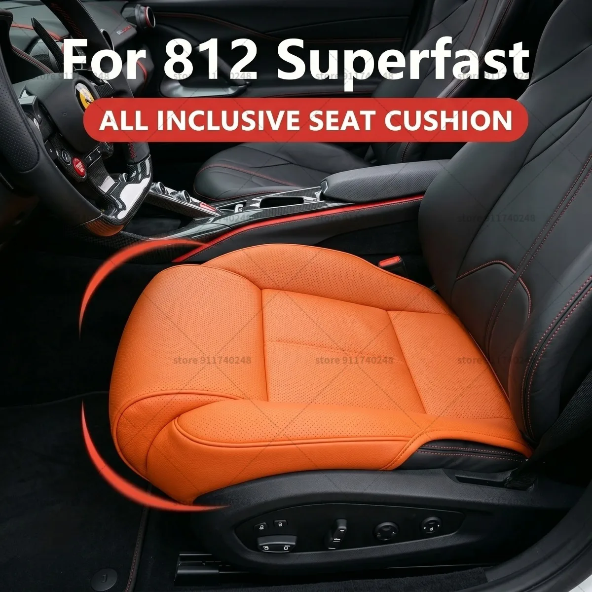 For Ferrari 812 Superfast Seat Leg Support Extension Cushion Thigh Support Pillow Memory Foam Leg Extender Interior Accessories
For Ferrari 812 Superfast Seat Leg Support Extension Cushion Thigh Support Pillow Memory Foam Leg Extender Interior Accessories