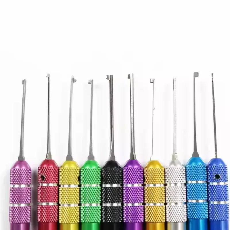 Hot Sale Advanced 13pc picking Kit with Multicolor Handles, Extractor, and Training Gear
Hot Sale Advanced 13pc picking Kit with Multicolor Handles, Extractor, and Training Gear