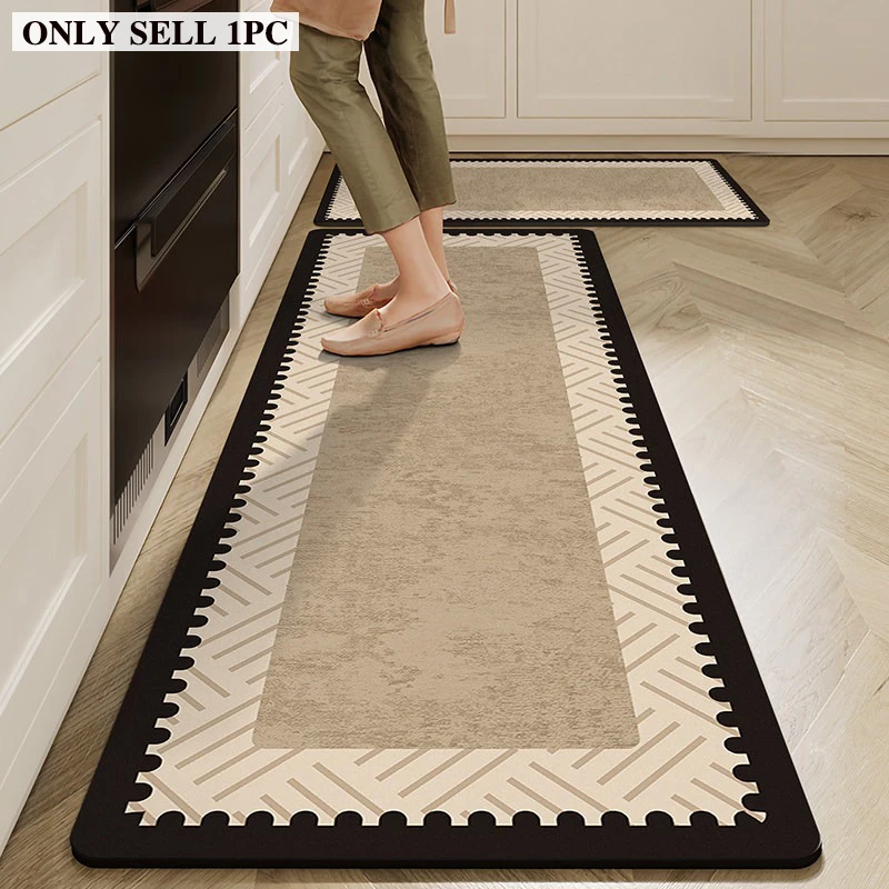 Carpet for Kitchen Runner Rug Absorbent Non-slip Oil-proof Diatom Mud Floor Mat Long Carpets Minimalist Style Home Decor Rugs
Carpet for Kitchen Runner Rug Absorbent Non-slip Oil-proof Diatom Mud Floor Mat Long Carpets Minimalist Style Home Decor Rugs