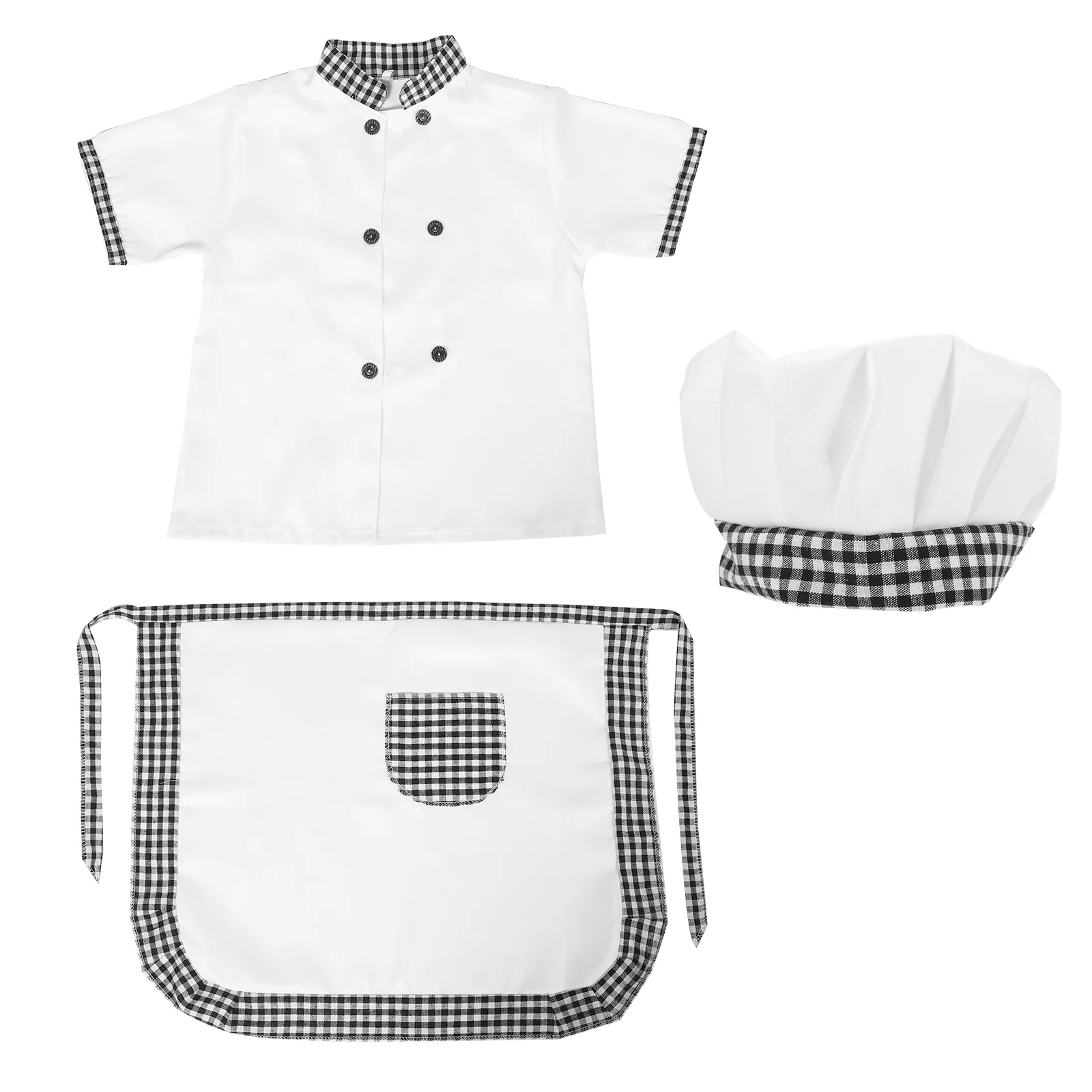 Toddler Chef Career Role Play Apron and Hat Outfit for Kids Boy Baking Funny Costume Costumes
Toddler Chef Career Role Play Apron and Hat Outfit for Kids Boy Baking Funny Costume Costumes