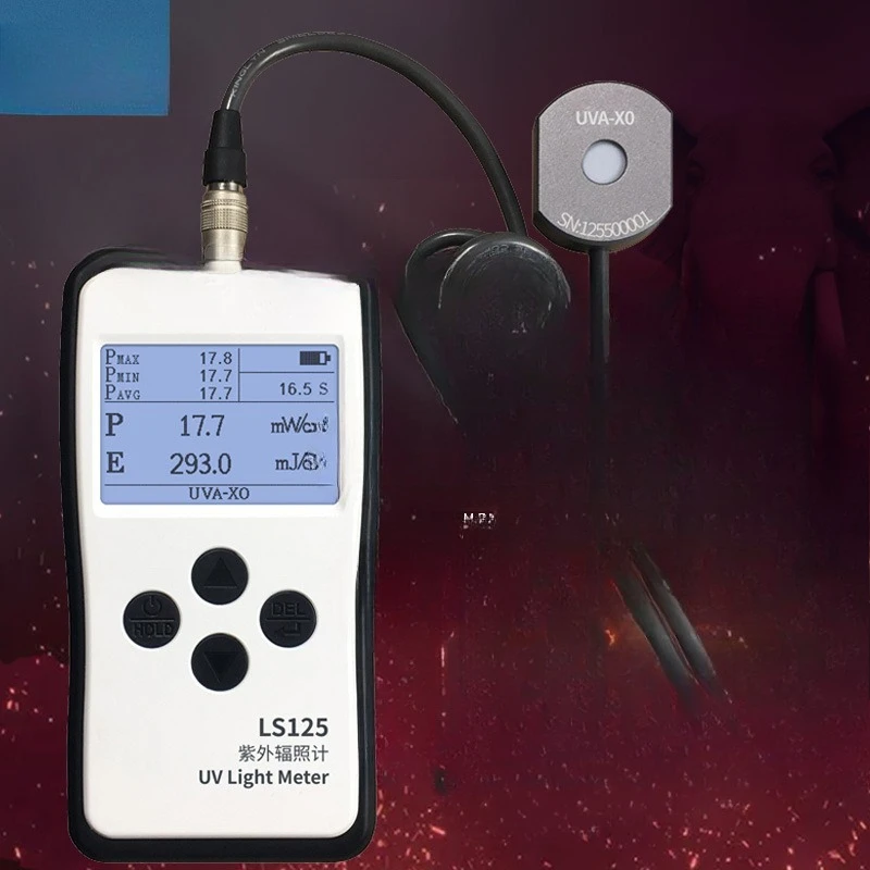 LS125 UV Tester Optical Power Meter Irradiometer Intensity Detection UVA Multi-channel Illuminance UV
LS125 UV Tester Optical Power Meter Irradiometer Intensity Detection UVA Multi-channel Illuminance UV