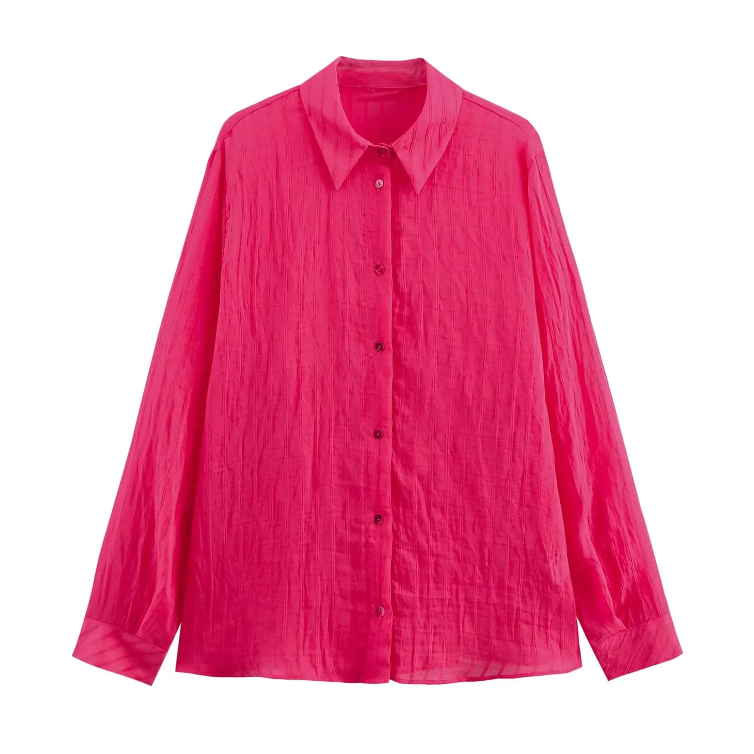 NINE ZA New Women's Loose Striped Long Sve Pure Color irt Versatile 97055 Commute Sle UV Protection Polyester Fiber
NINE ZA New Women's Loose Striped Long Sve Pure Color irt Versatile 97055 Commute Sle UV Protection Polyester Fiber