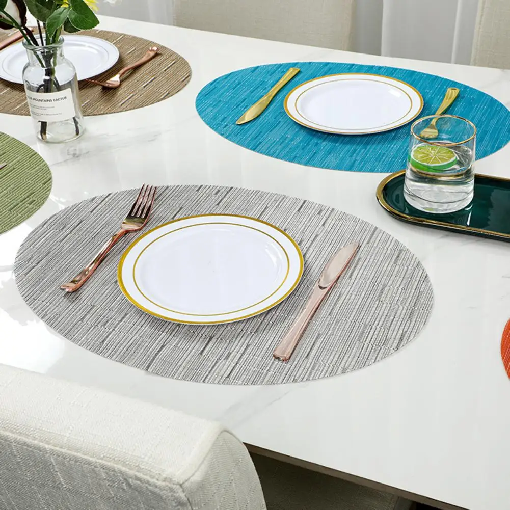 Durable Placemats Heat Resistant Table Mats Bamboo Pattern Placemats Non-slip Heat-resistant Dining Table Decorations Waterproof
Durable Placemats Heat Resistant Table Mats Bamboo Pattern Placemats Non-slip Heat-resistant Dining Table Decorations Waterproof