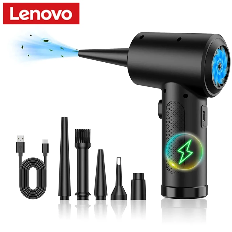 Электрический Аккумуляторный компрессионный воздуходувка Lenovo Duster, сжатый воздух для очистки компьютера, клавиатуры, автомобиля, дома
Электрический Аккумуляторный компрессионный воздуходувка Lenovo Duster, сжатый воздух для очистки компьютера, клавиатуры, автомобиля, дома