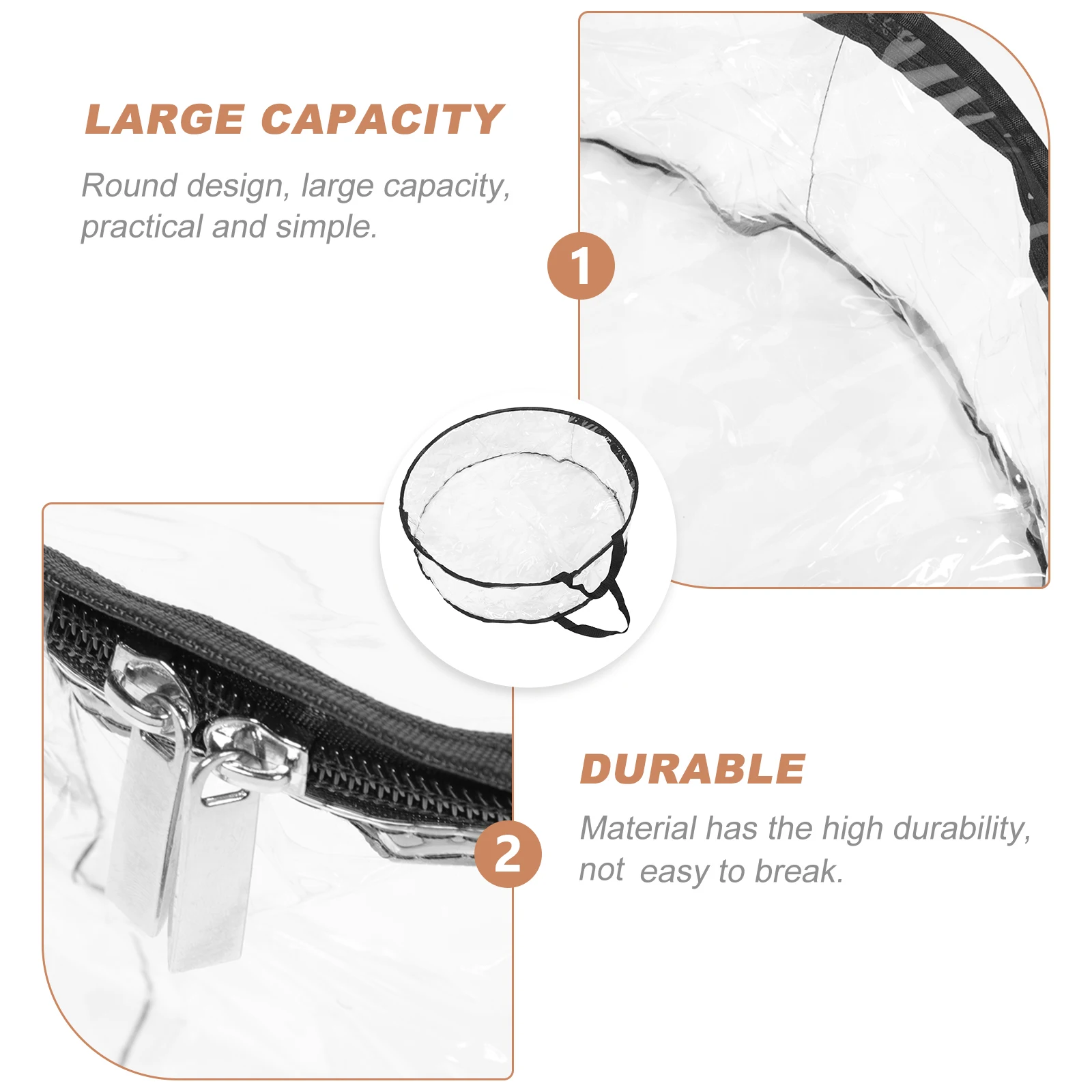 2 Pcs Wreath Storage Bag Large Round Transparent PVC Holder Foldable Christmas Decor Waterproof Dustproof
2 Pcs Wreath Storage Bag Large Round Transparent PVC Holder Foldable Christmas Decor Waterproof Dustproof