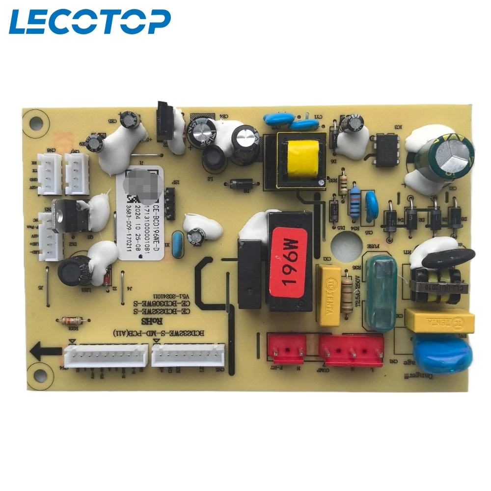 New CE-BCD196WE-D 17131000001081 Control Board For Midea Refrigerator Circuit PCB Fridge Motherboard Freezer Spare Parts
New CE-BCD196WE-D 17131000001081 Control Board For Midea Refrigerator Circuit PCB Fridge Motherboard Freezer Spare Parts