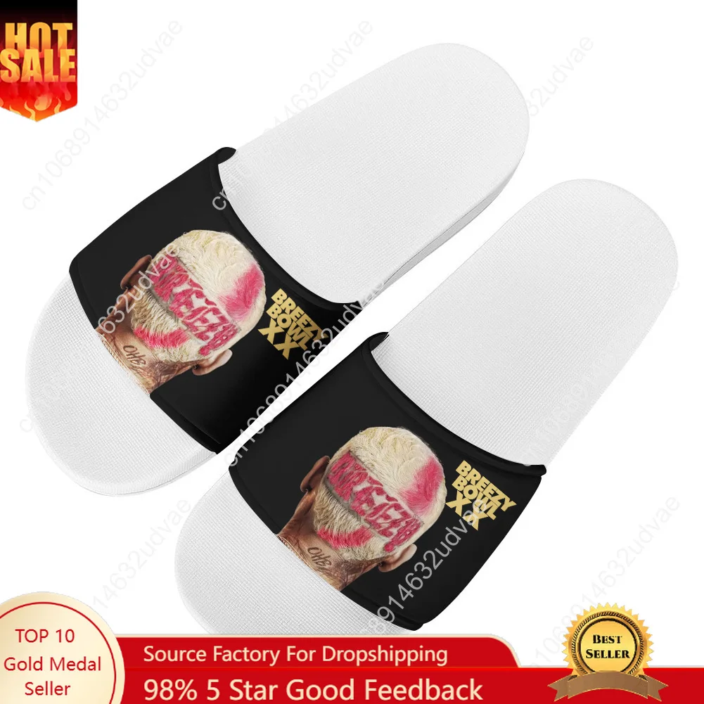 Chris Brown Slippers Home Bathroom Sandals Water Shoes Men Women Teenagers Indoor Poor Sandal Customized Summer Slipper
Chris Brown Slippers Home Bathroom Sandals Water Shoes Men Women Teenagers Indoor Poor Sandal Customized Summer Slipper