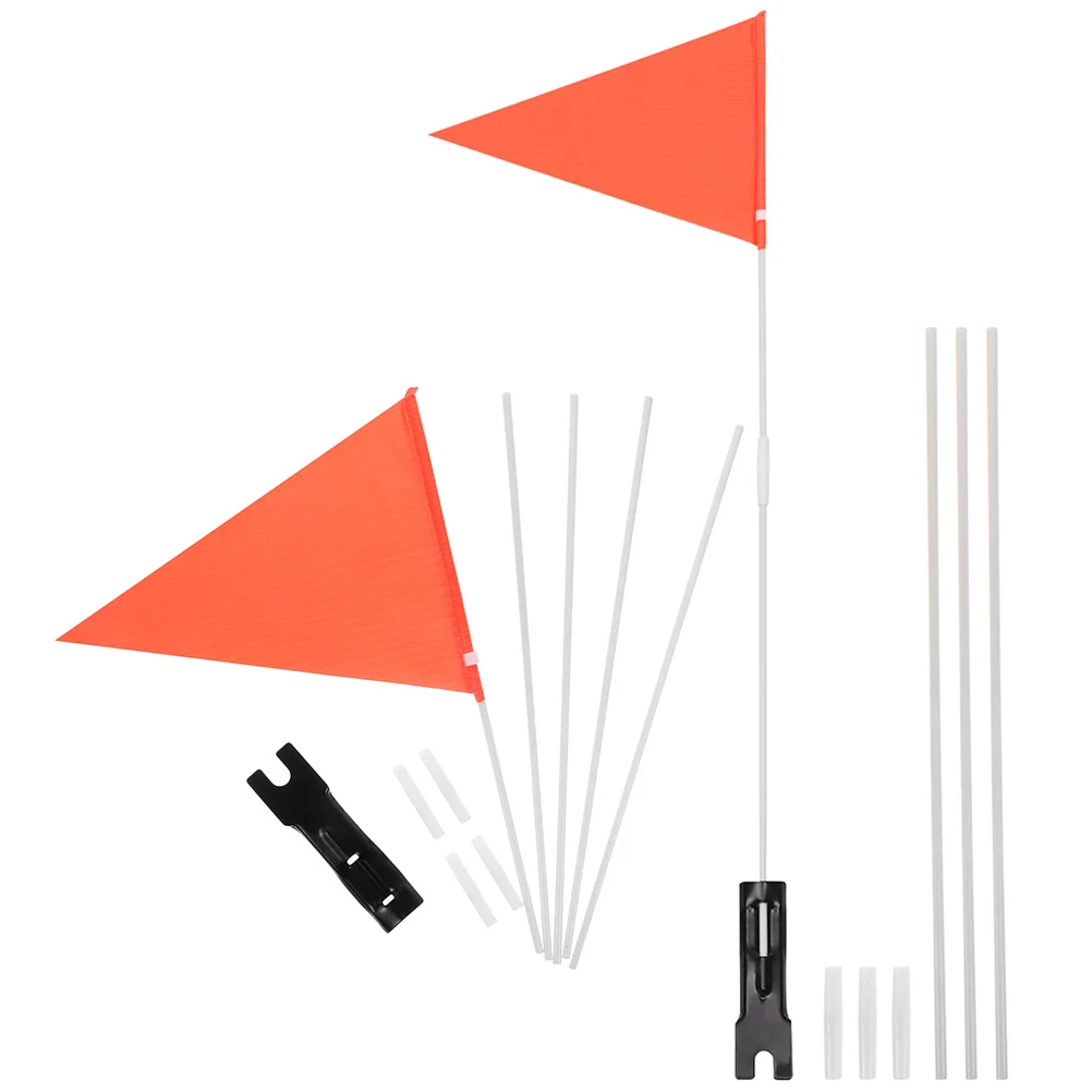 2 Sets Bike Flags 21.5x28.5cm Orange 0.6x38cm 5 Sections Flagpole Safety Decorative Bike Stems Wall Stickers Outdoor
2 Sets Bike Flags 21.5x28.5cm Orange 0.6x38cm 5 Sections Flagpole Safety Decorative Bike Stems Wall Stickers Outdoor