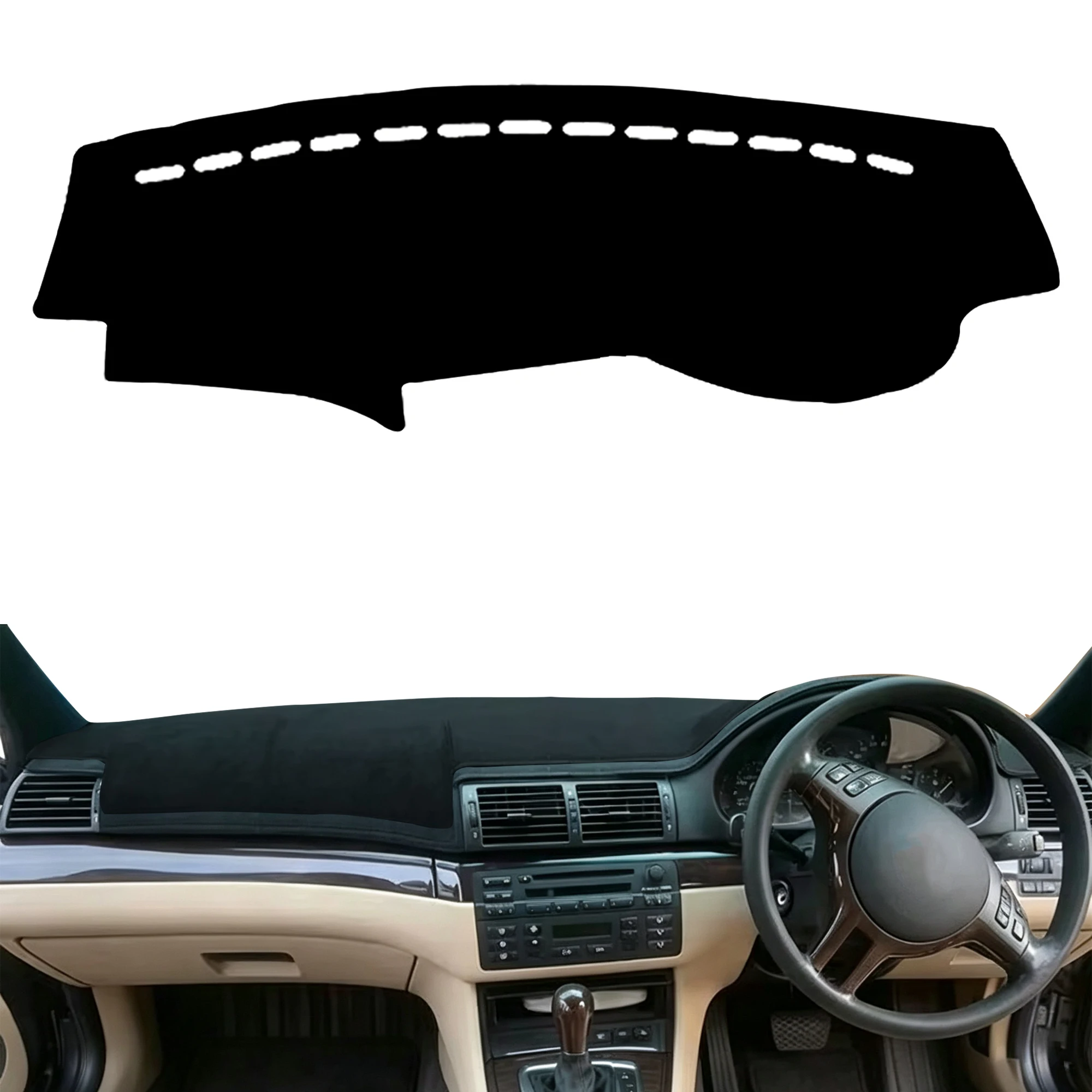 for BMW 3 Series E46 1998-2005 Anti-Glare Dashmat Dashboard Cover Dash Mat Sun Block Anti-UV Non-Slip Car Protector Mat
for BMW 3 Series E46 1998-2005 Anti-Glare Dashmat Dashboard Cover Dash Mat Sun Block Anti-UV Non-Slip Car Protector Mat