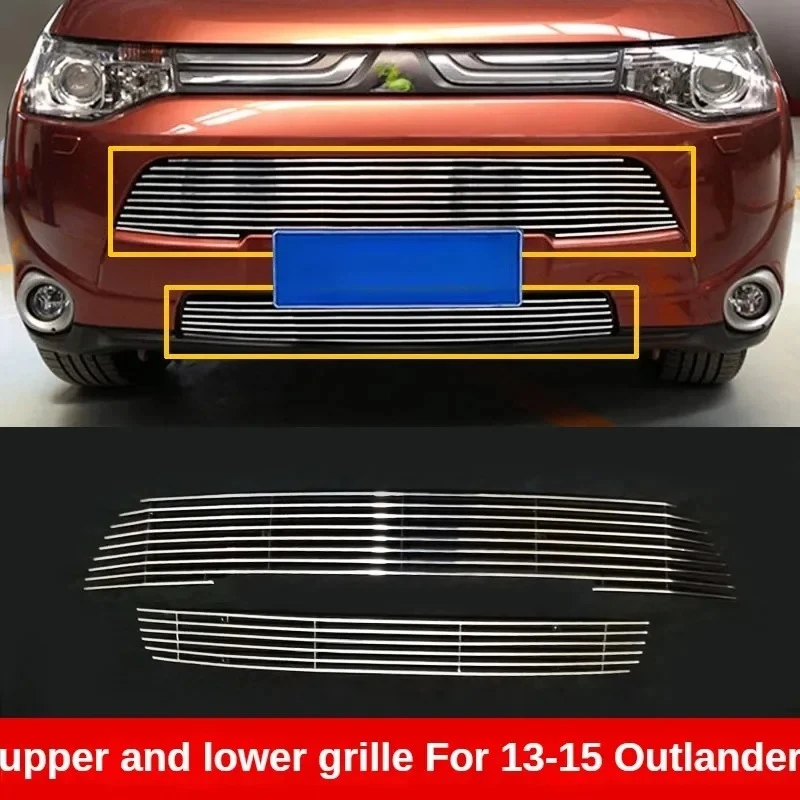 Car Styling Stainless Steel Front Center Grill Grille Frame Cover For Mitsubishi Outlander 2013-2015
Car Styling Stainless Steel Front Center Grill Grille Frame Cover For Mitsubishi Outlander 2013-2015