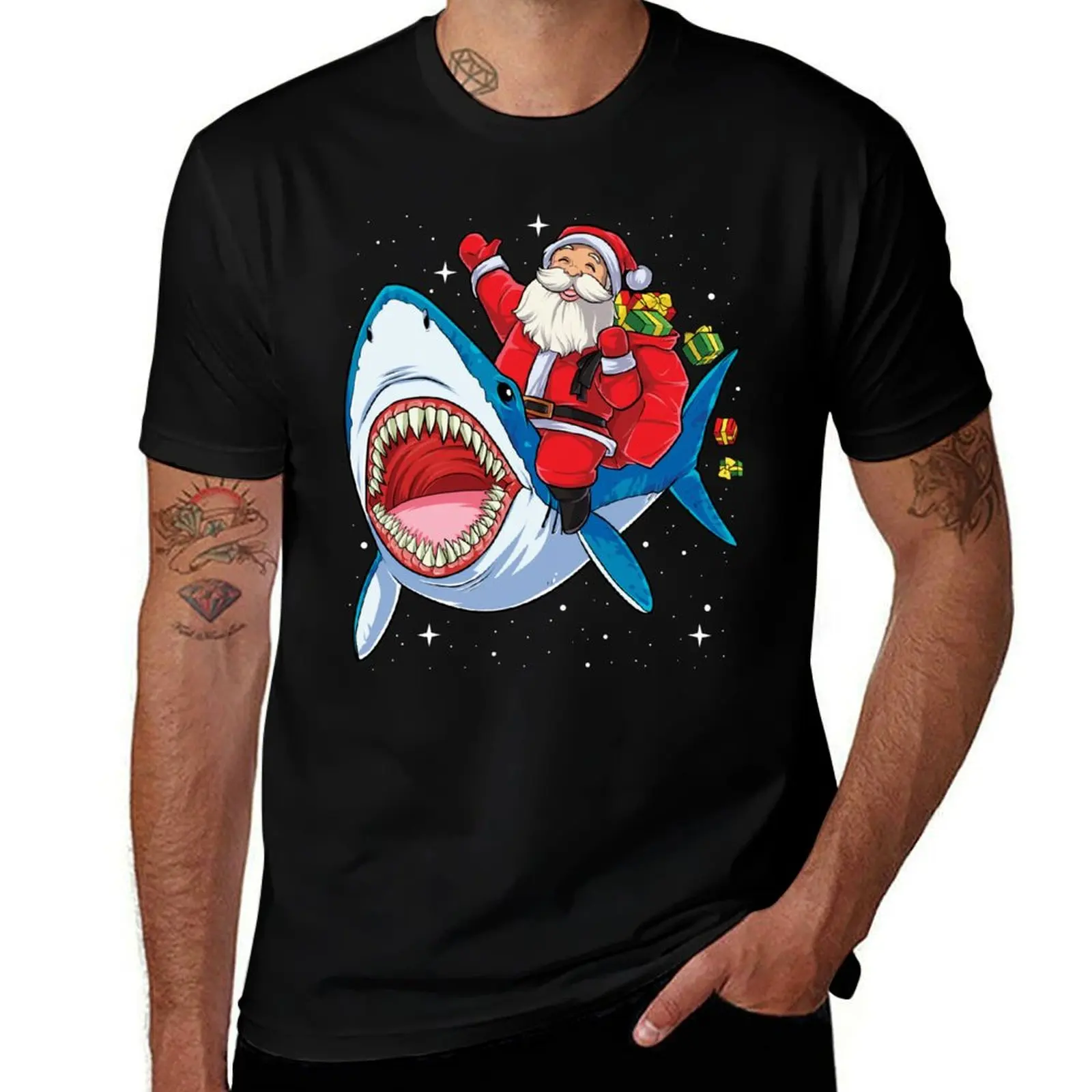Santa Riding Shark T Shirt Christmas Gifts Galaxy Space Tees T-Shirt t shirts for man pack cotton funny t shirts man T-Shirt
Santa Riding Shark T Shirt Christmas Gifts Galaxy Space Tees T-Shirt t shirts for man pack cotton funny t shirts man T-Shirt