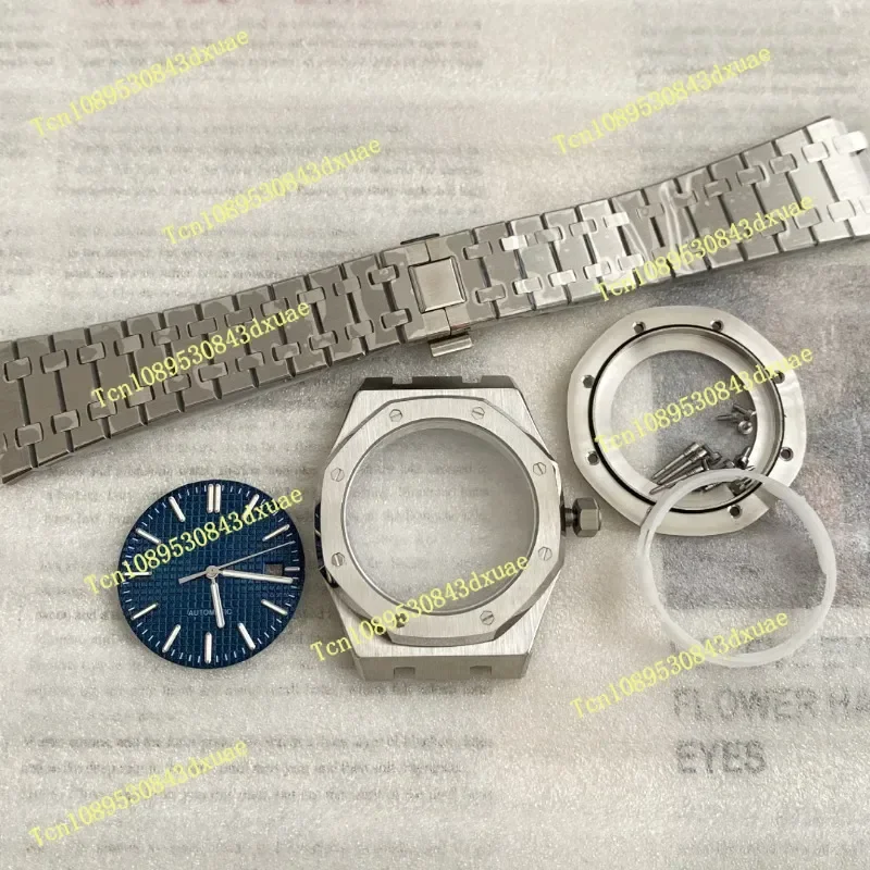 41MM Oak Sapphire NH35 Mechanical Watch Case Set with Dial & Hands for DIY Automatic Repair Kit Tool
41MM Oak Sapphire NH35 Mechanical Watch Case Set with Dial & Hands for DIY Automatic Repair Kit Tool