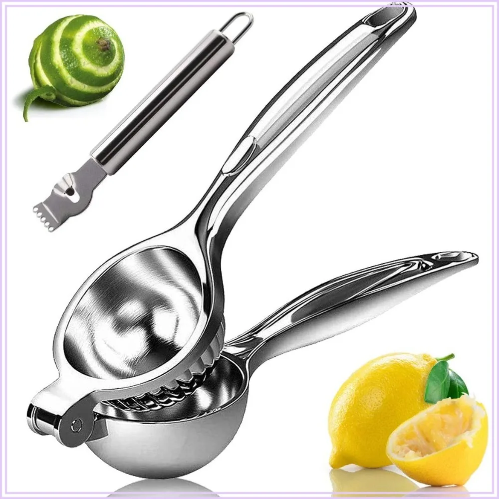 Lemon Squeezer, Heavy Duty Manual Citrus Juicer, Maximum Yield, Easy Clean, Stainless Zester
Lemon Squeezer, Heavy Duty Manual Citrus Juicer, Maximum Yield, Easy Clean, Stainless Zester