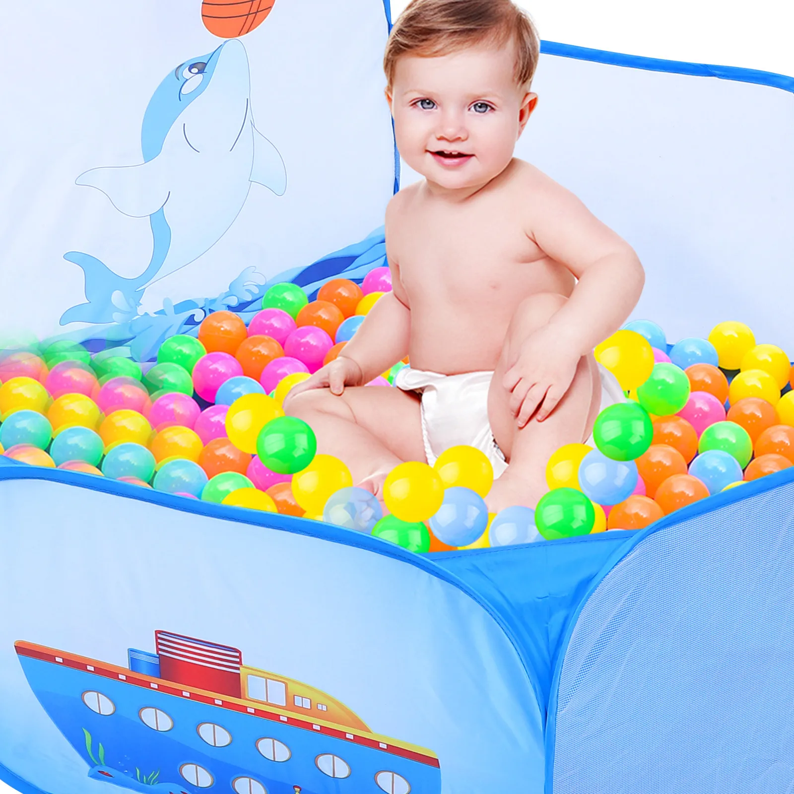1Pcs Dolphin Pattern Kids Basketball Game Pool Folding Baby Playhouse Tent Indoor Outdoor Foldable Ball Pit Pool Baby Play Tent
1Pcs Dolphin Pattern Kids Basketball Game Pool Folding Baby Playhouse Tent Indoor Outdoor Foldable Ball Pit Pool Baby Play Tent