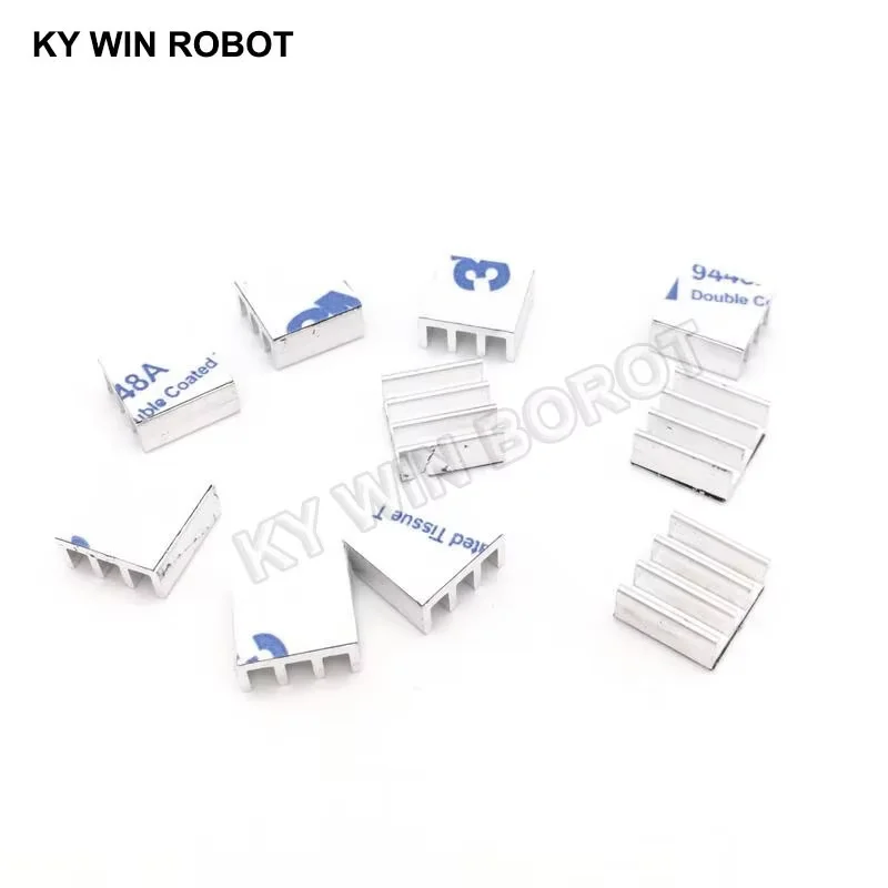 10pcs Computer Cooler Radiator Aluminum Heatsink Heat sink for Electronic Chip Heat dissipation Cooling Pads 11*11*5mm
10pcs Computer Cooler Radiator Aluminum Heatsink Heat sink for Electronic Chip Heat dissipation Cooling Pads 11*11*5mm