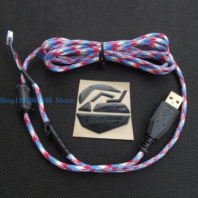 652F Gaming Mouse Accessories Paracord Cable Feet Pad Screwdriver Set for G502 Precisions And Durability
652F Gaming Mouse Accessories Paracord Cable Feet Pad Screwdriver Set for G502 Precisions And Durability