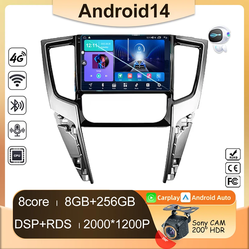 Carplay Android For Mitsubishi L200 5 LHD RHD 2018 - 2020 Auto Navigation GPS Car Radio Multimedia Player Stereo No 2din DVD DSP
Carplay Android For Mitsubishi L200 5 LHD RHD 2018 - 2020 Auto Navigation GPS Car Radio Multimedia Player Stereo No 2din DVD DSP