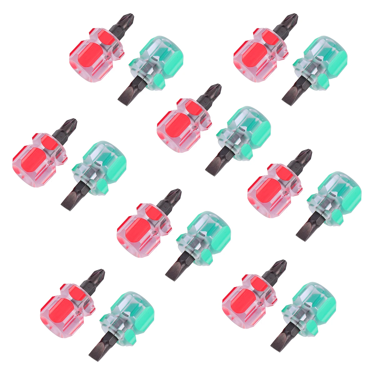 Mini Screwdriver Set Electric Tool Clear Plastic Handles Suitable Tight Spaces Provides Extra Torque Portable Use Includes
Mini Screwdriver Set Electric Tool Clear Plastic Handles Suitable Tight Spaces Provides Extra Torque Portable Use Includes