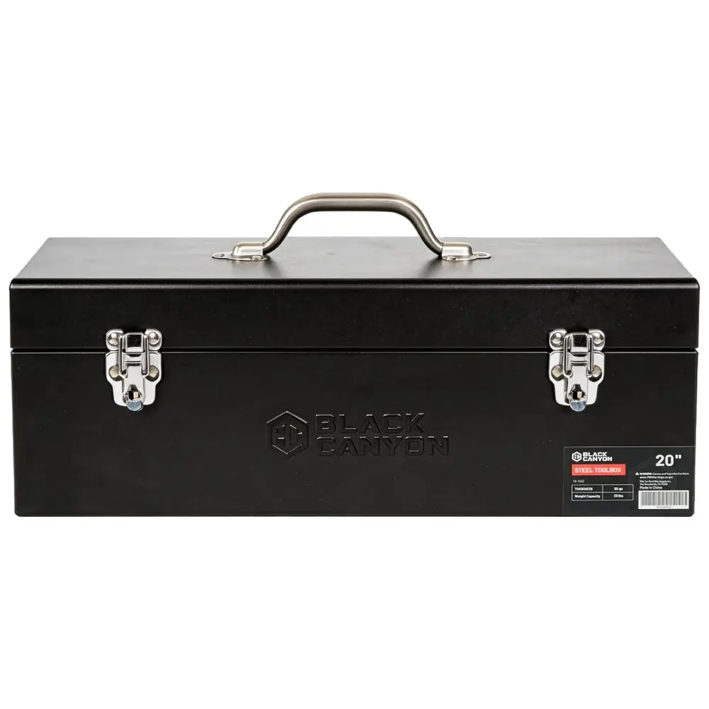 20 Inch Steel Tool Box, Metal Tool Box, 0.8mm Carbon Steel, Portable amp Padlockable, Sturdy amp Durable toolbox, Ideal for Tra
20 Inch Steel Tool Box, Metal Tool Box, 0.8mm Carbon Steel, Portable amp Padlockable, Sturdy amp Durable toolbox, Ideal for Tra