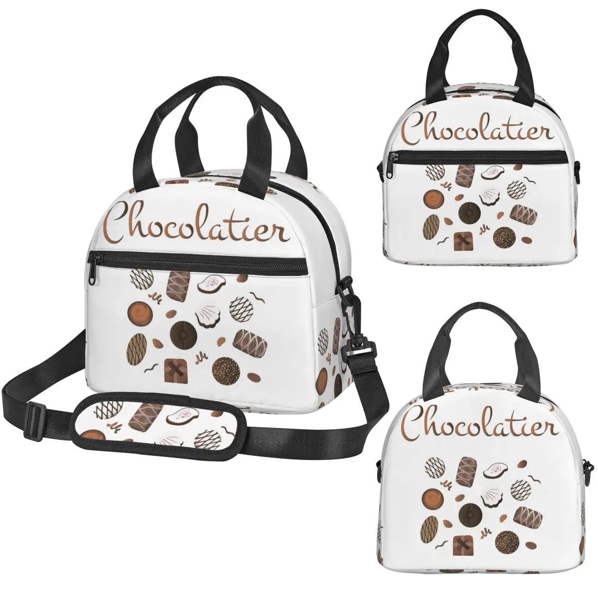 Термосумка для обедов Chocolatier Chocolate Candies для женщин, офисная термосумка-холодильник, герметичная сумка-тоут для ланчей
Термосумка для обедов Chocolatier Chocolate Candies для женщин, офисная термосумка-холодильник, герметичная сумка-тоут для ланчей
