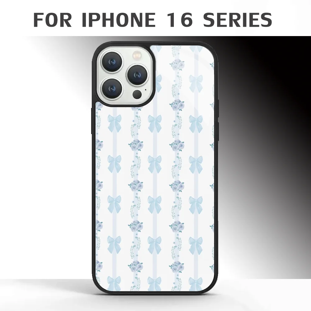 Light Blue Bows And Roses Phone Case For IPhone 16 16pro 16plus 16promax Pro Plus Max Mirror Acrylic PC TPU Cover
Light Blue Bows And Roses Phone Case For IPhone 16 16pro 16plus 16promax Pro Plus Max Mirror Acrylic PC TPU Cover