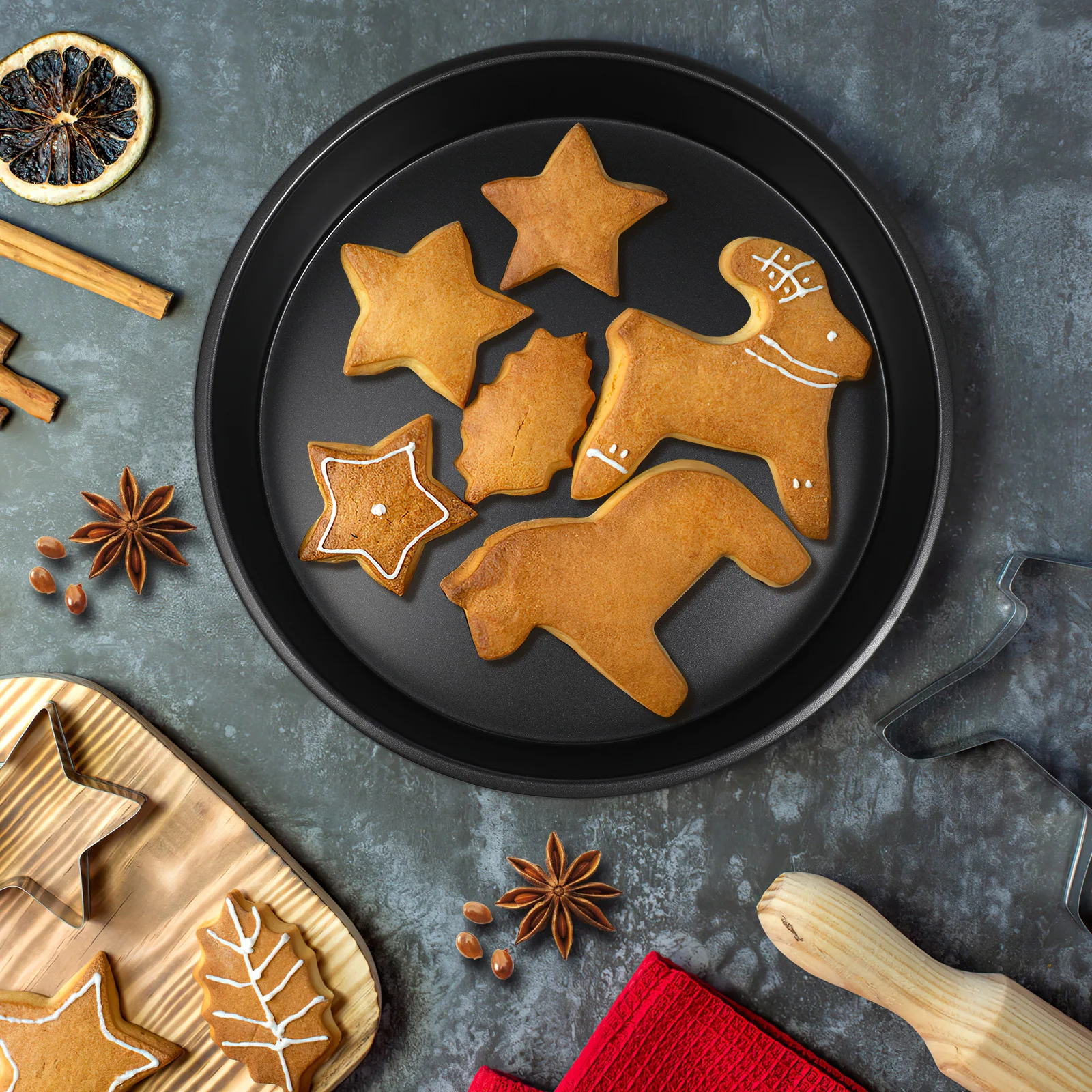3pcs Round Cake Mould Nonstick Baking Pan Set For Cheesecake Chiffon Dessert Molds Oven Accessories Black Tube Pans Entremet
3pcs Round Cake Mould Nonstick Baking Pan Set For Cheesecake Chiffon Dessert Molds Oven Accessories Black Tube Pans Entremet