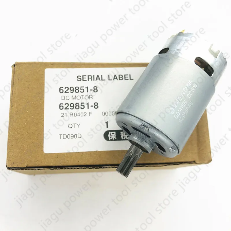 DC 10.8V 7Teeth Original Motor 629851-8 Replace for Makita TD090DWE TD090DW TD090D cordless Drill Driver Screwdriver spare parts
DC 10.8V 7Teeth Original Motor 629851-8 Replace for Makita TD090DWE TD090DW TD090D cordless Drill Driver Screwdriver spare parts