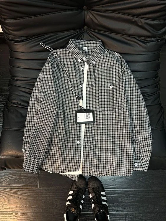 Blue Plaid Long Sleeve Men's Shirt Summer Thin American Retro Lazy Loose College Style Sun Protection Outerwear Breathable Po...
Blue Plaid Long Sleeve Men's Shirt Summer Thin American Retro Lazy Loose College Style Sun Protection Outerwear Breathable Po...