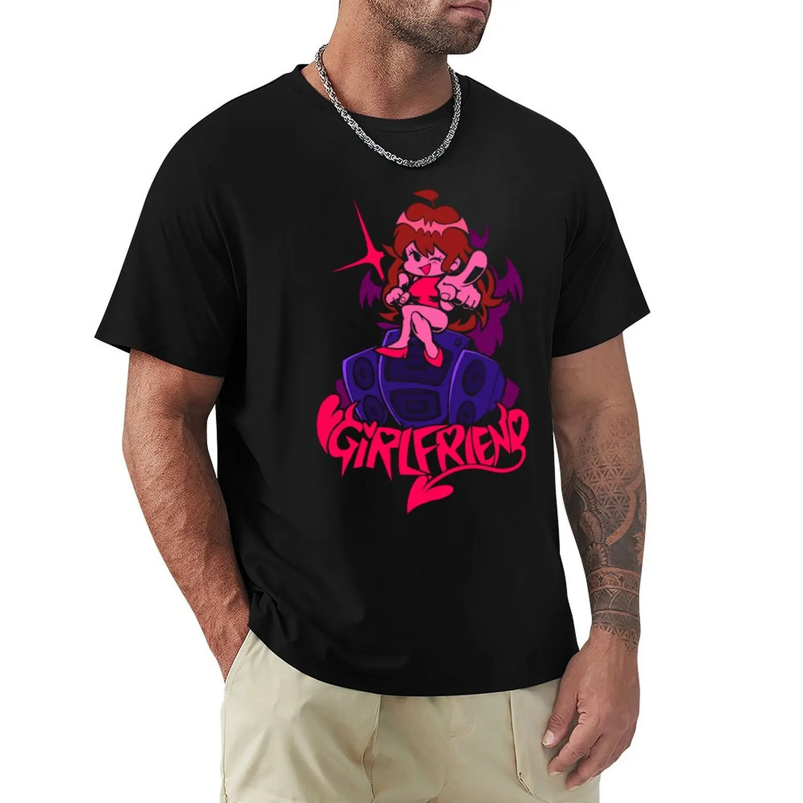Girlfriend <3 (Friday Night Funkin) FNF T-Shirt vintage clothes Short sleeve tee quick drying sweat shirts, men
Girlfriend <3 (Friday Night Funkin) FNF T-Shirt vintage clothes Short sleeve tee quick drying sweat shirts, men
