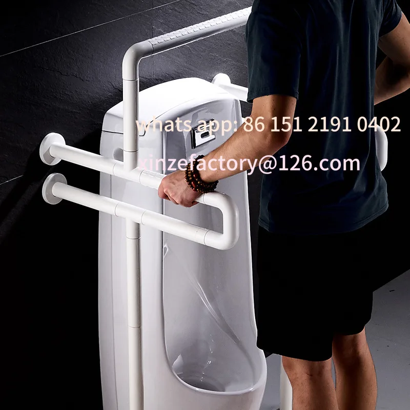 Customizable nylon urinal handrail, stainless steel non-slip barrier-free elderly urinal handrail
Customizable nylon urinal handrail, stainless steel non-slip barrier-free elderly urinal handrail