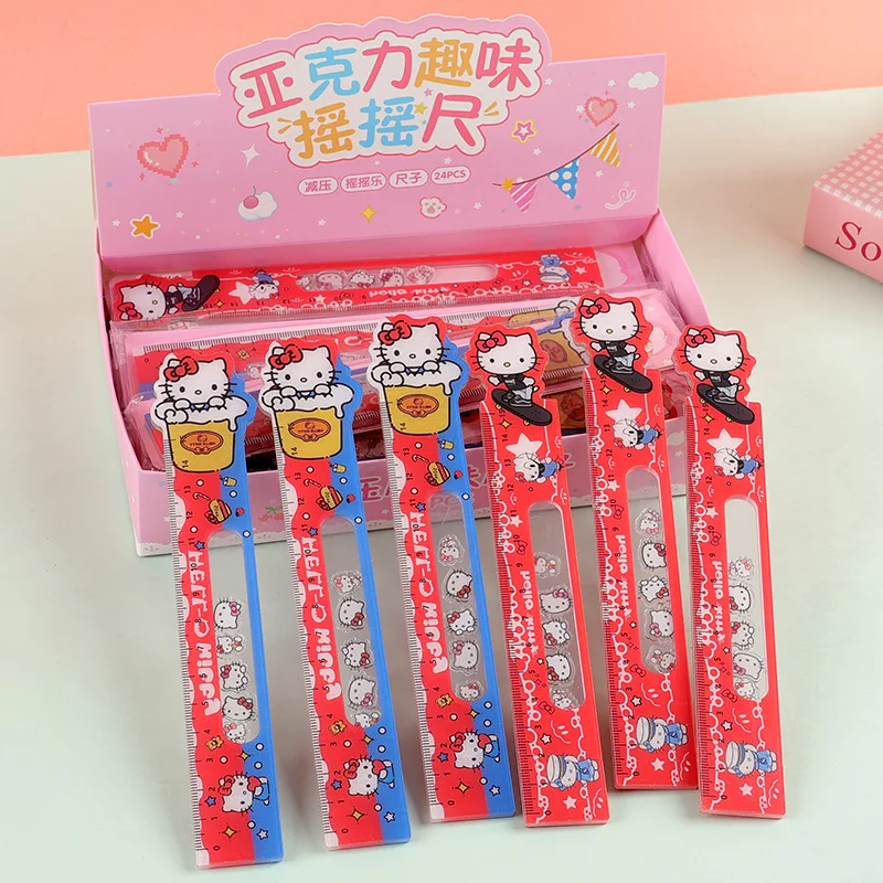 New model Hello kitty Straight Ruler Cute Drawing Bookmark Promotional Stationery Gift School Supplies
New model Hello kitty Straight Ruler Cute Drawing Bookmark Promotional Stationery Gift School Supplies